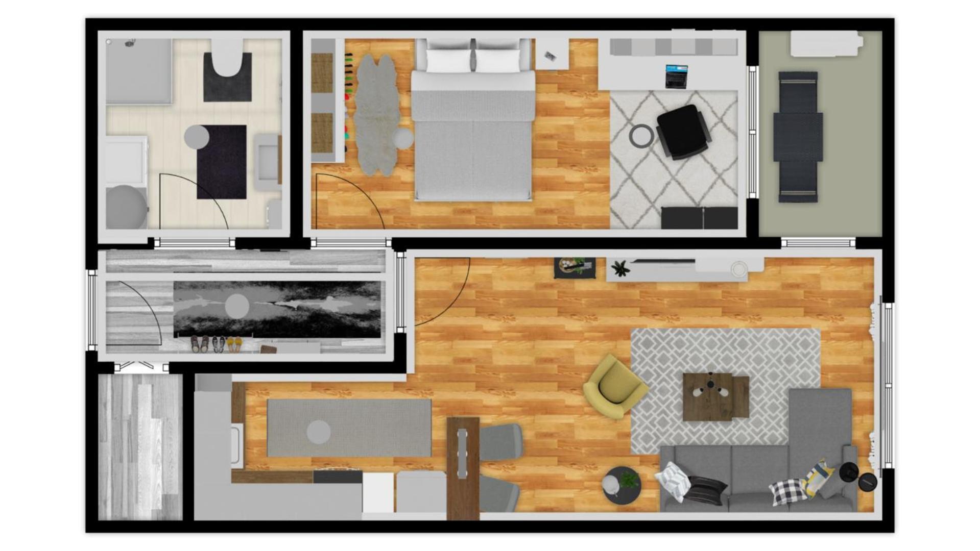 Modern 1br With Workspace, Ideal For Long Apartment Sarajevo